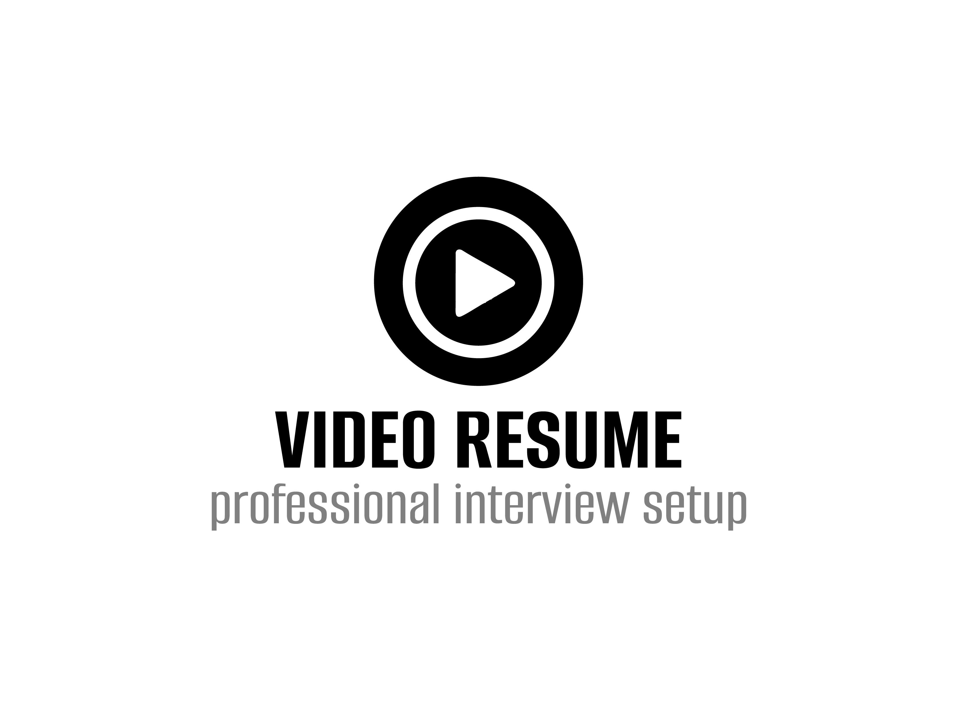 Basic Video Resume